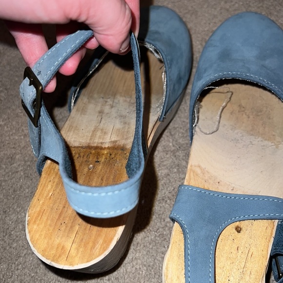 Madden Girl Blue Clogs - Picture 6 of 6